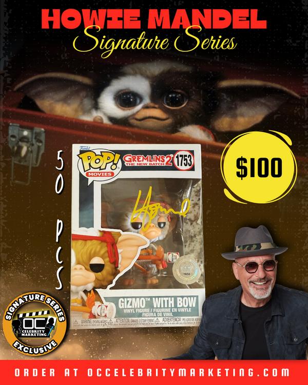 Howie Mandel Signature Series: Gremlins 2 The New Batch Gizmo with Bow Funko Pop! #1753 (#/50)