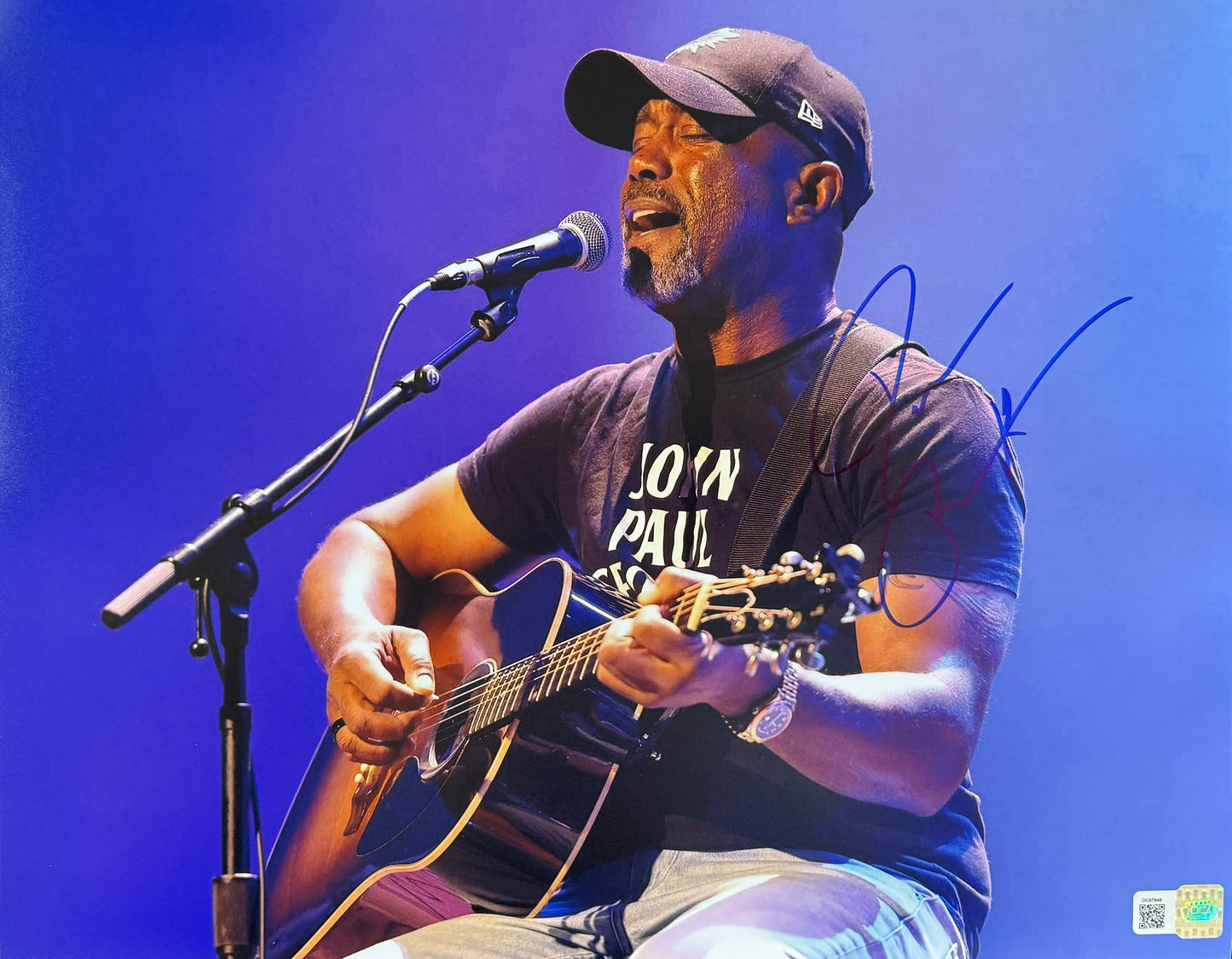 Darius Rucker signed 11x14 Photo C