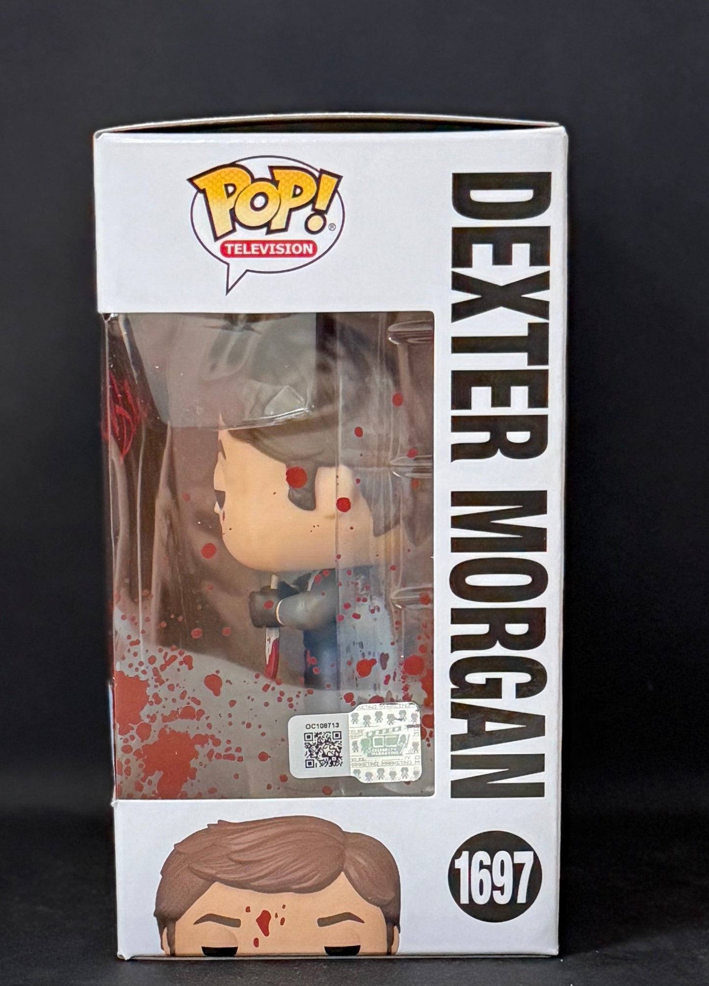 Michael C. Hall signed Funko Special Edition Dexter Morgan Funko Pop! #1697 -Red