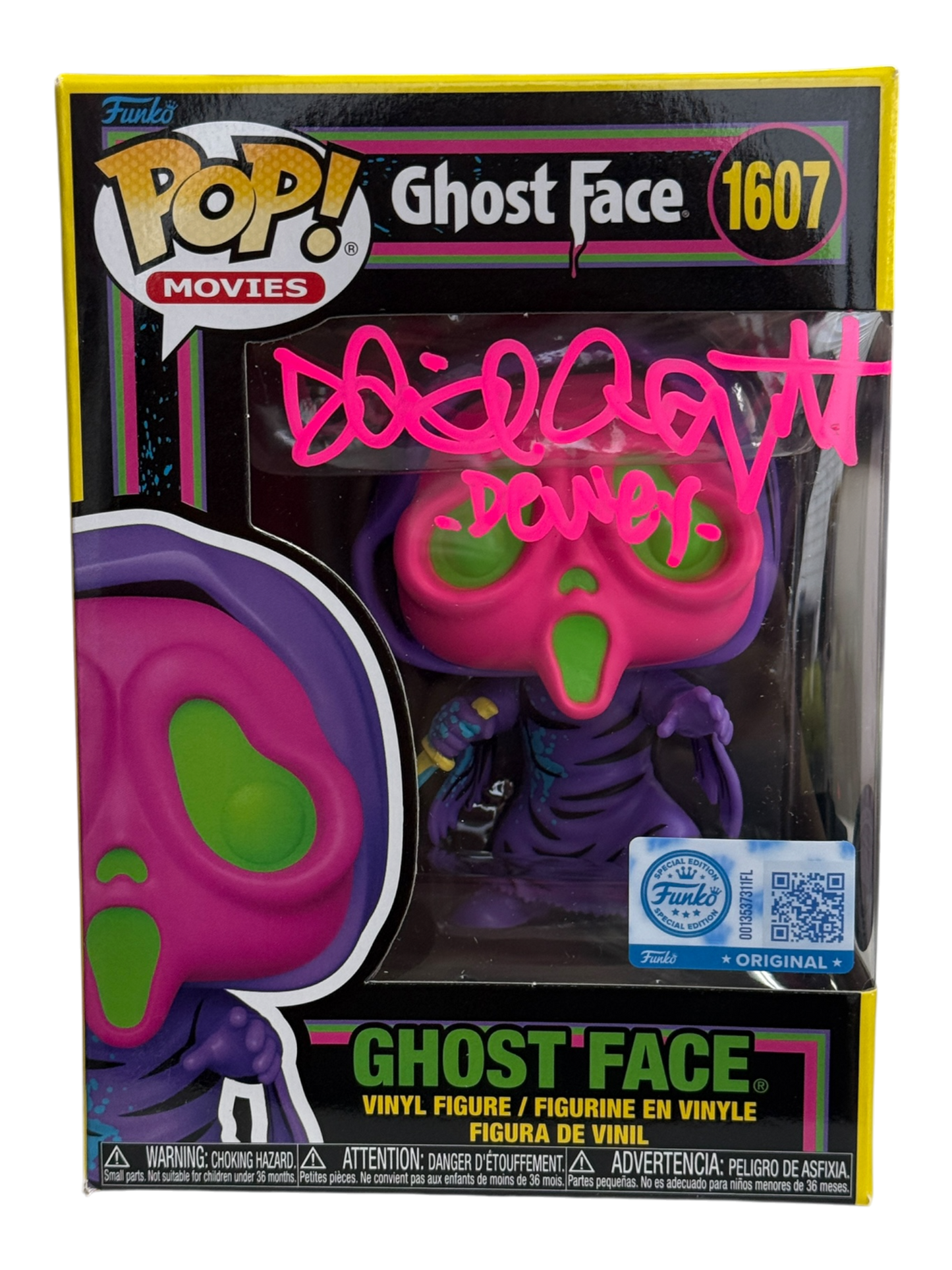 David Arquette: Ghost Face Funko Pop! #1607 (#/25)