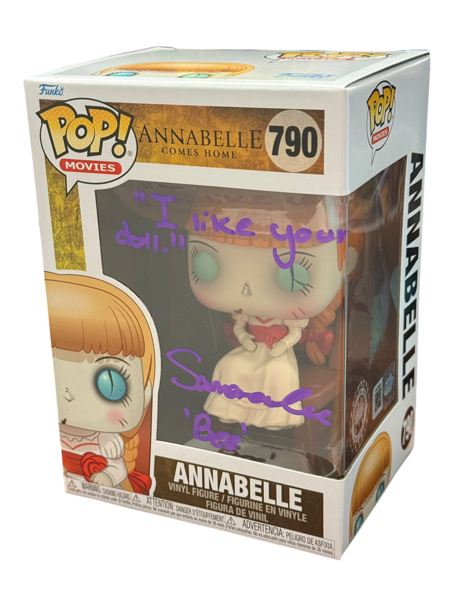 Samara Lee Annabelle Comes Home Annabelle Funko Pop! #790 (#/25