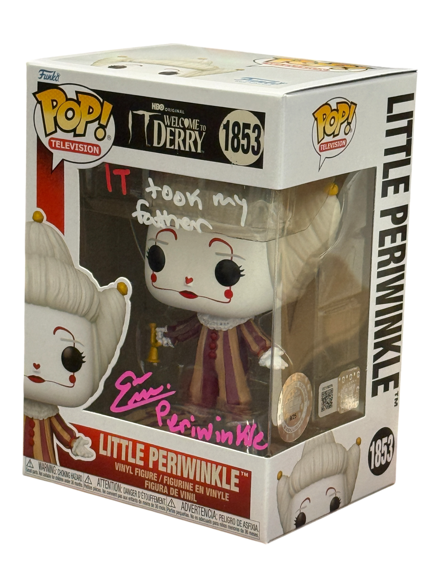 Emma-Leigh Cullum IT: Welcome to Derry Little Periwinkle Funko Pop! #1853 (#/25)