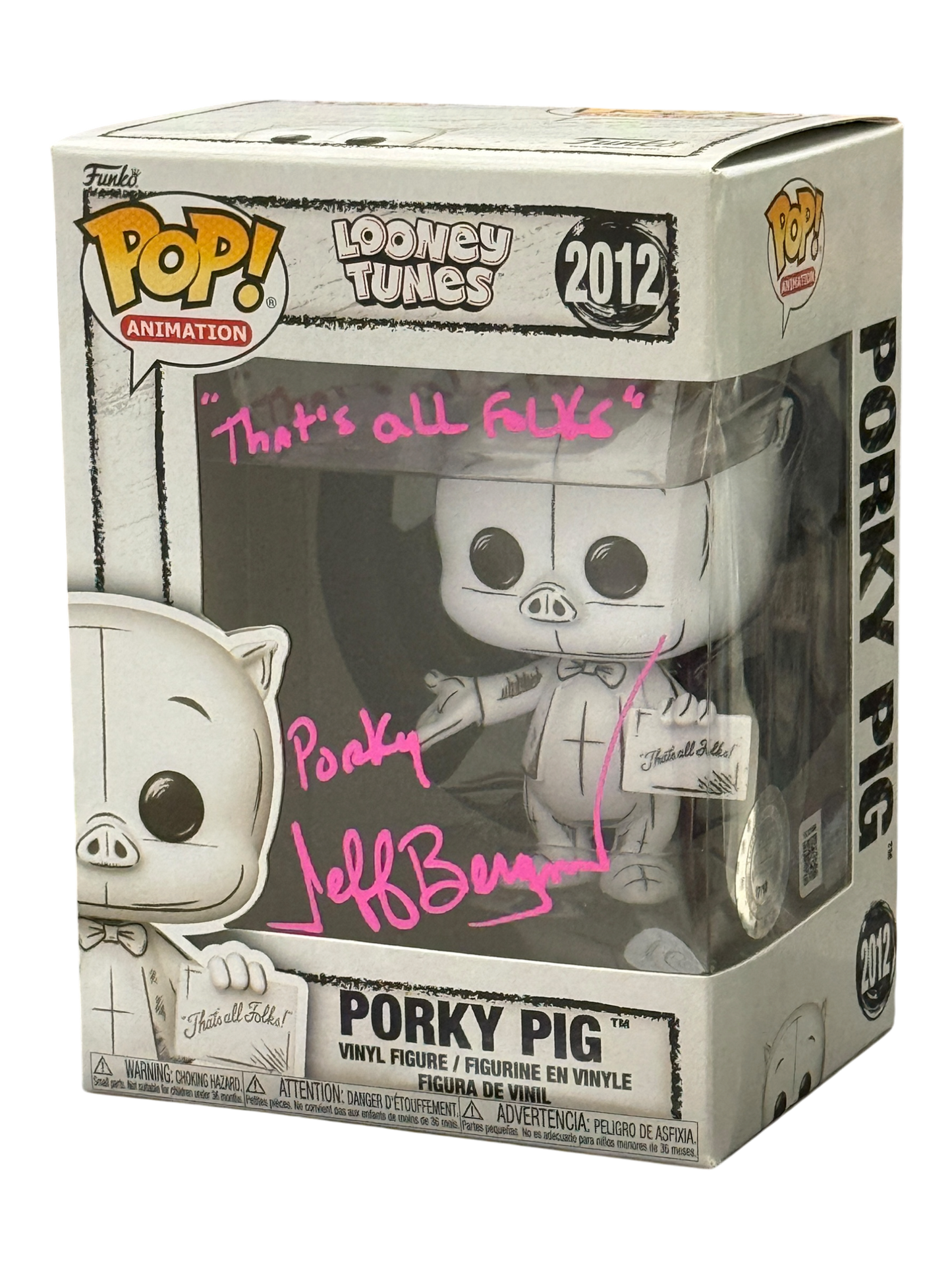Jeff Bergman Looney Tunes Signature Series Funko Pops (#/10)