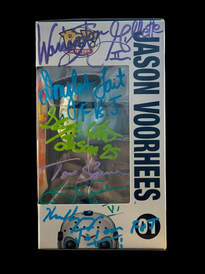 9x Jason signed Friday the 13th Jason Voorhees Funko Pop! 01