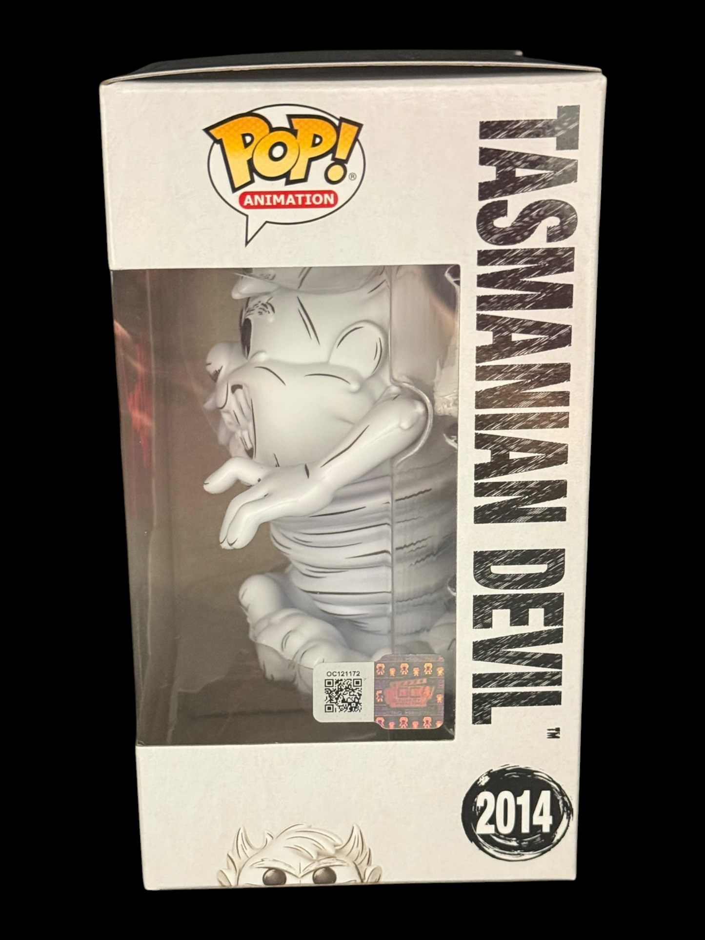 Jeff Bergman signed Looney Tunes Tazmanian Devil Funko Pop! 2014