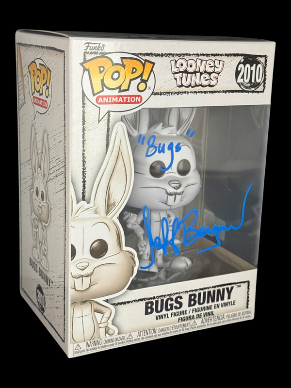 Jeff Bergman signed Looney Tunes Bugs Bunny Funko Pop! 2010