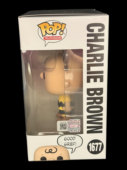 Brad Kesten signed Peanuts Charlie Brown Funko Pop! 1677