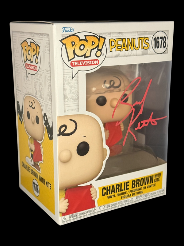 Brad Kesten signed Peanuts Charlie Brown Funko Pop! 1678