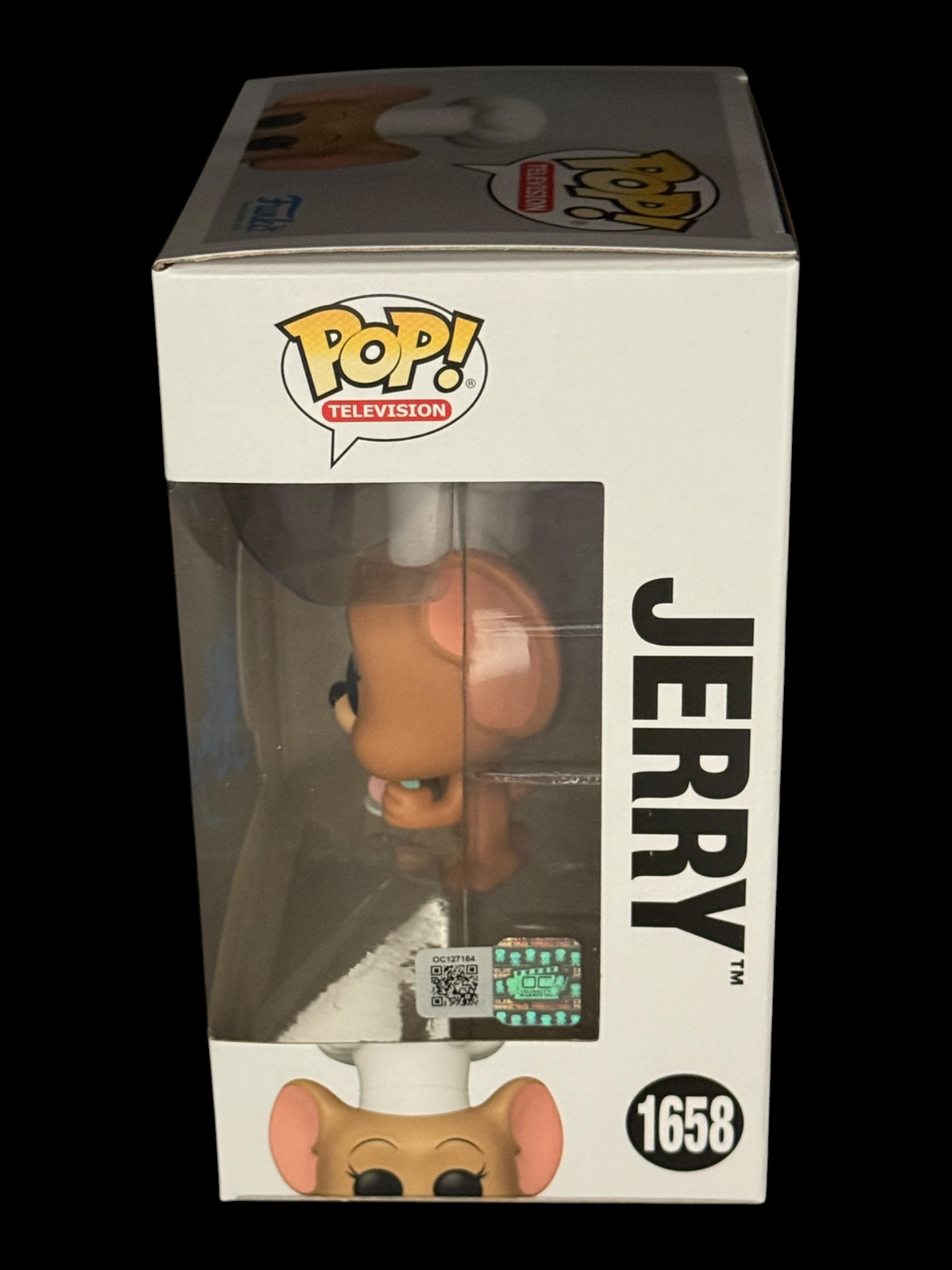 Jeff Bergman signed Tom and Jerry Jerry Funko Pop! 1658 Blue