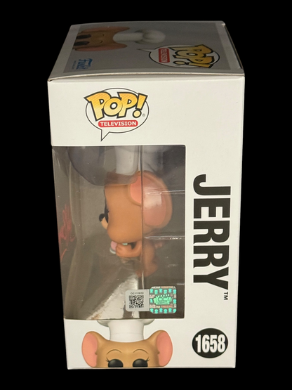 Jeff Bergman signed Tom and Jerry Jerry Funko Pop! 1658 Red
