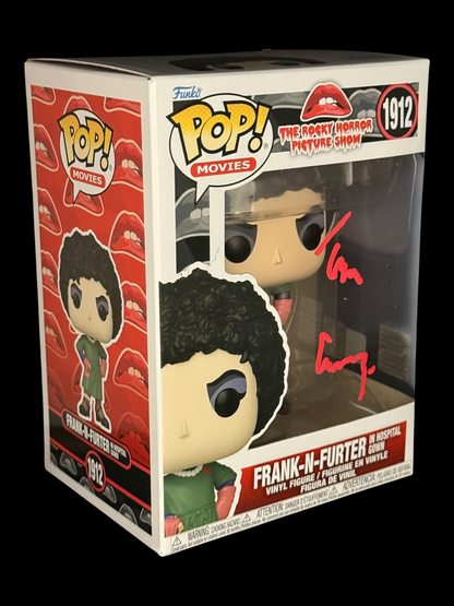 Tim Curry signed RHPS Frank-N-Furter in Hospital Gown Funko Pop! 1912
