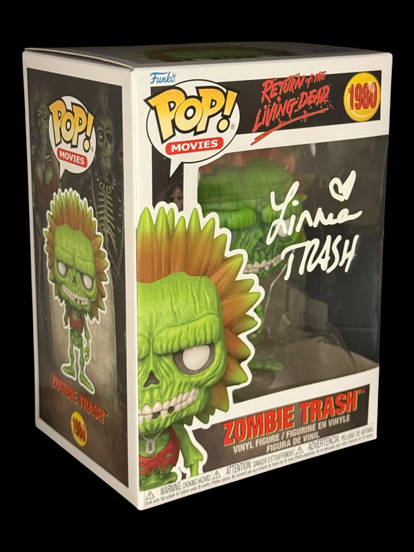 Linnea Quigley signed Return of the Living Dead Zombie Trash Funko Pop! 1980