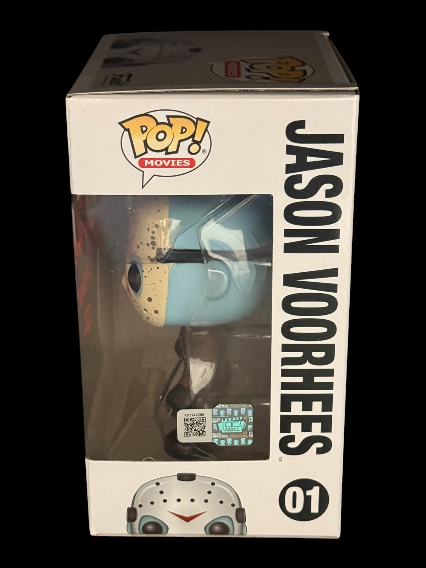 Johnny Hock signed Friday the 13th Jason Voorhees Funko Pop! 01