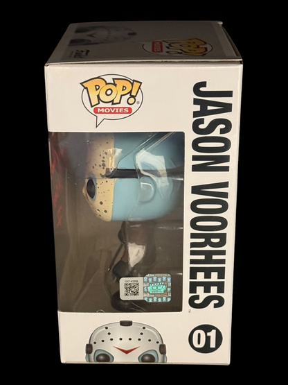 Johnny Hock signed Friday the 13th Jason Voorhees Funko Pop! 01