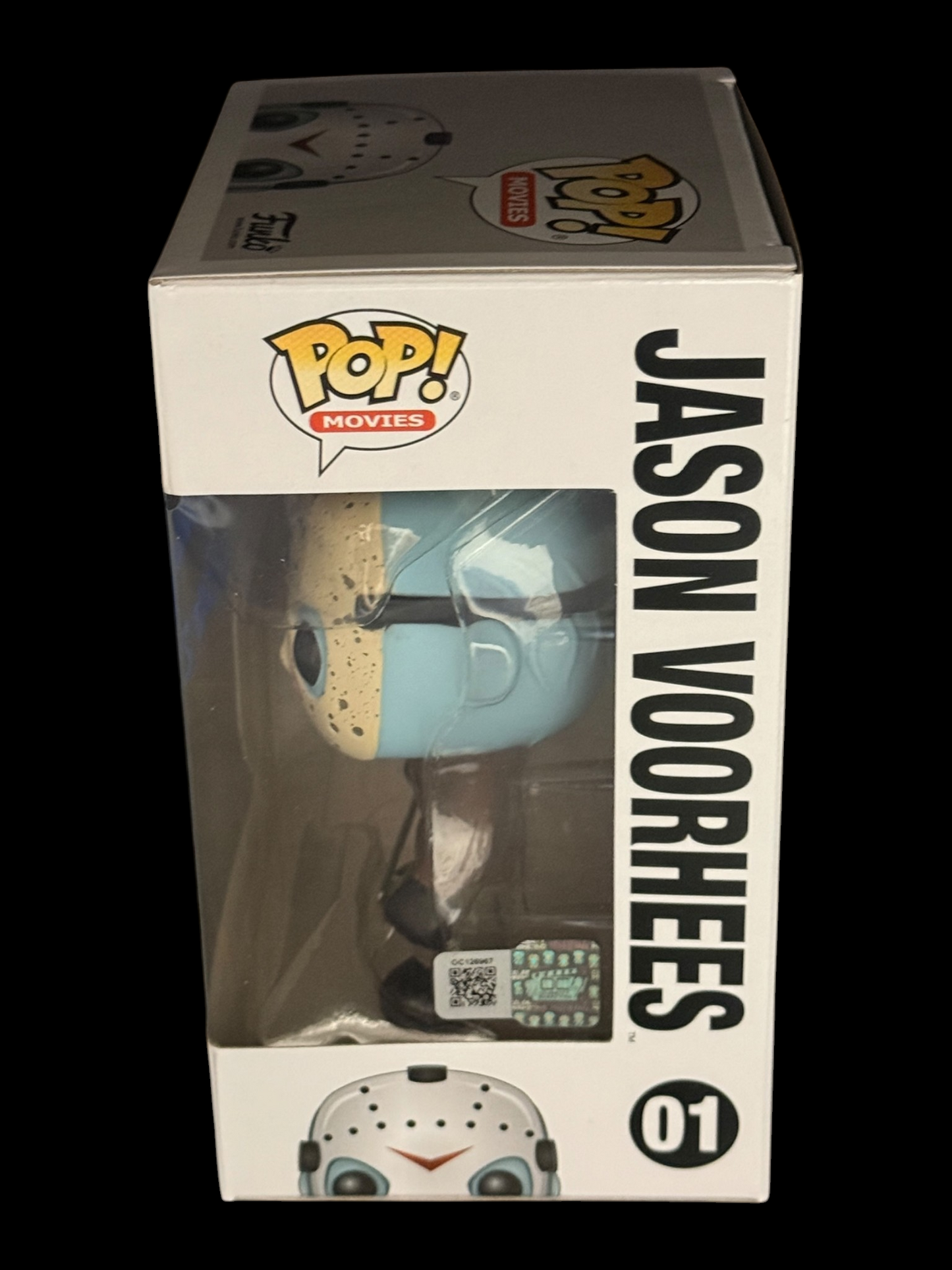 Jerry Wallace signed Friday the 13th Jason Voorhees Funko Pop! 01