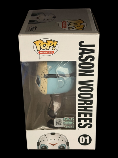 Jerry Wallace signed Friday the 13th Jason Voorhees Funko Pop! 01