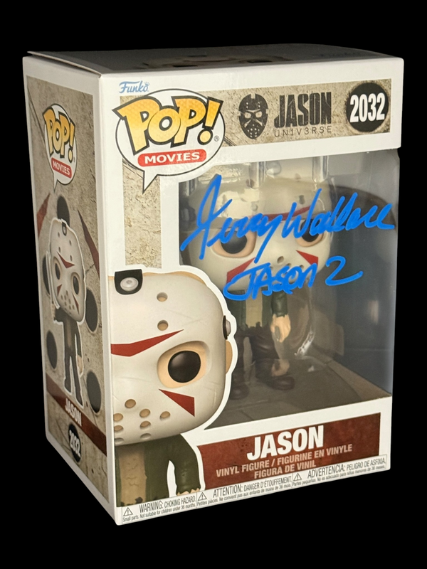 Jerry Wallace signed Jason Universe Jason Funko Pop! 2032