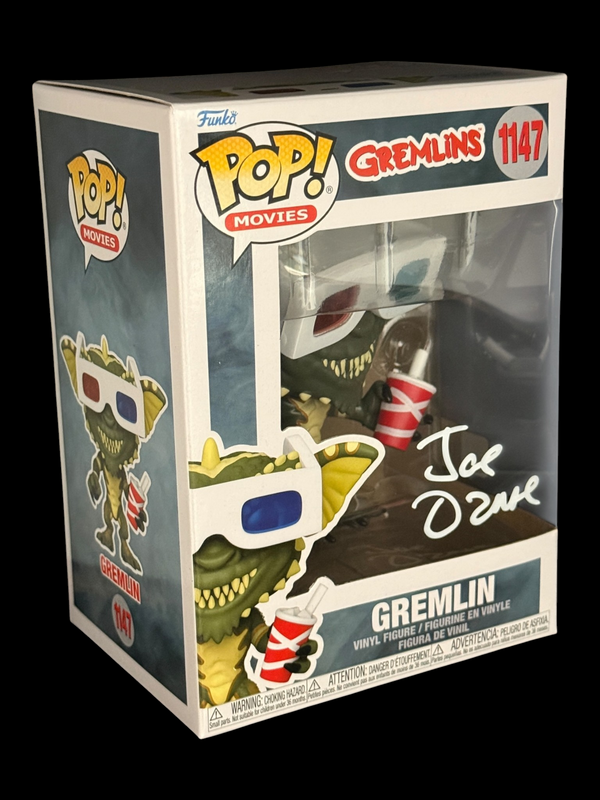 Joe Dante signed Gremlins Gremlin Funko Pop! 1147