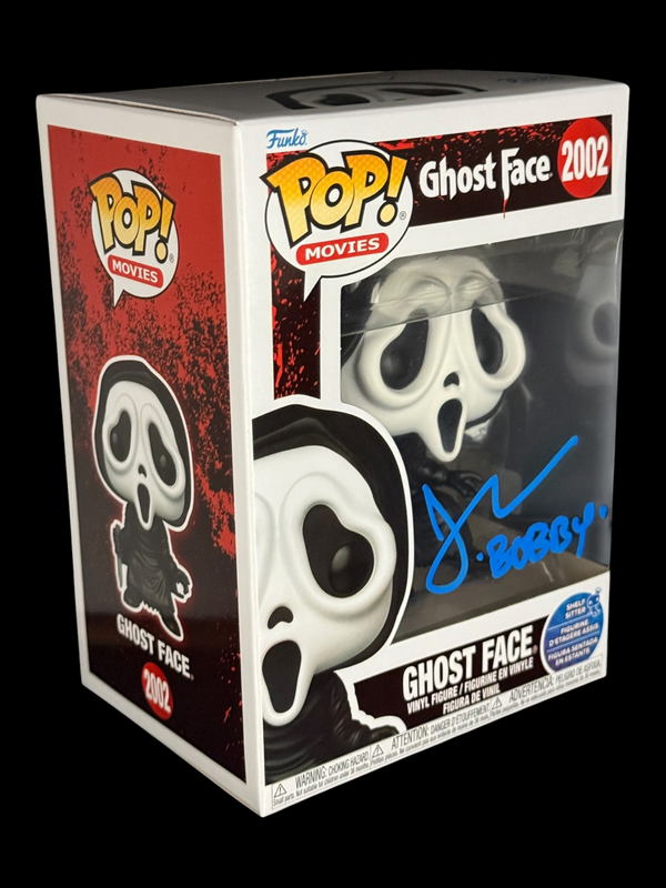 Jon Abrahams signed Ghost Face Funko Pop! 2002