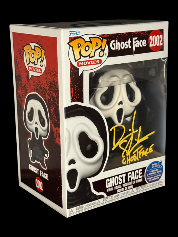 Dave Sheridan signed Ghost Face Funko Pop! 2002
