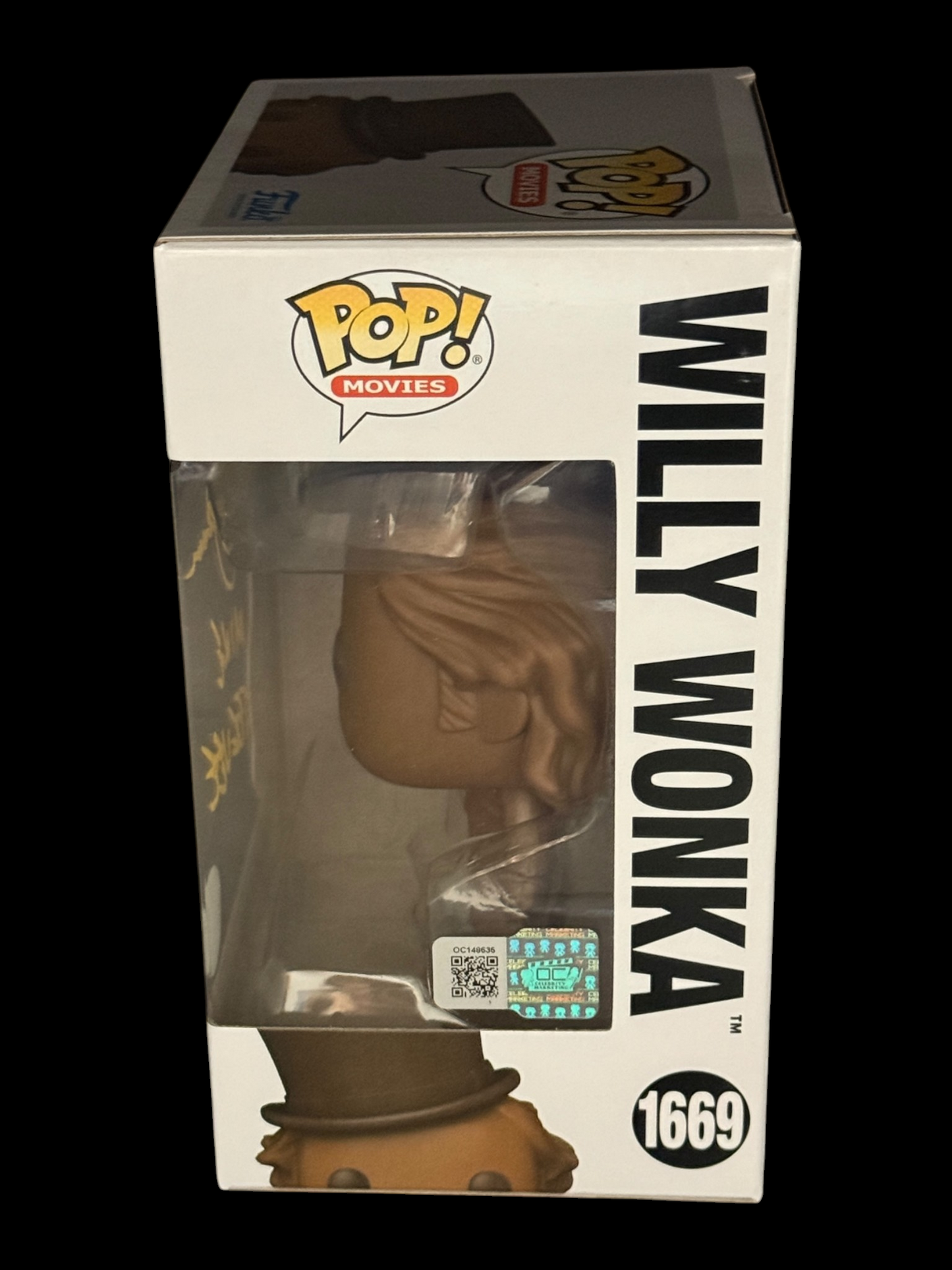 Paris Themmen signed Willy Wonka & The Chocolate Factory Scented Willy Wonka Funko Pop! 1669