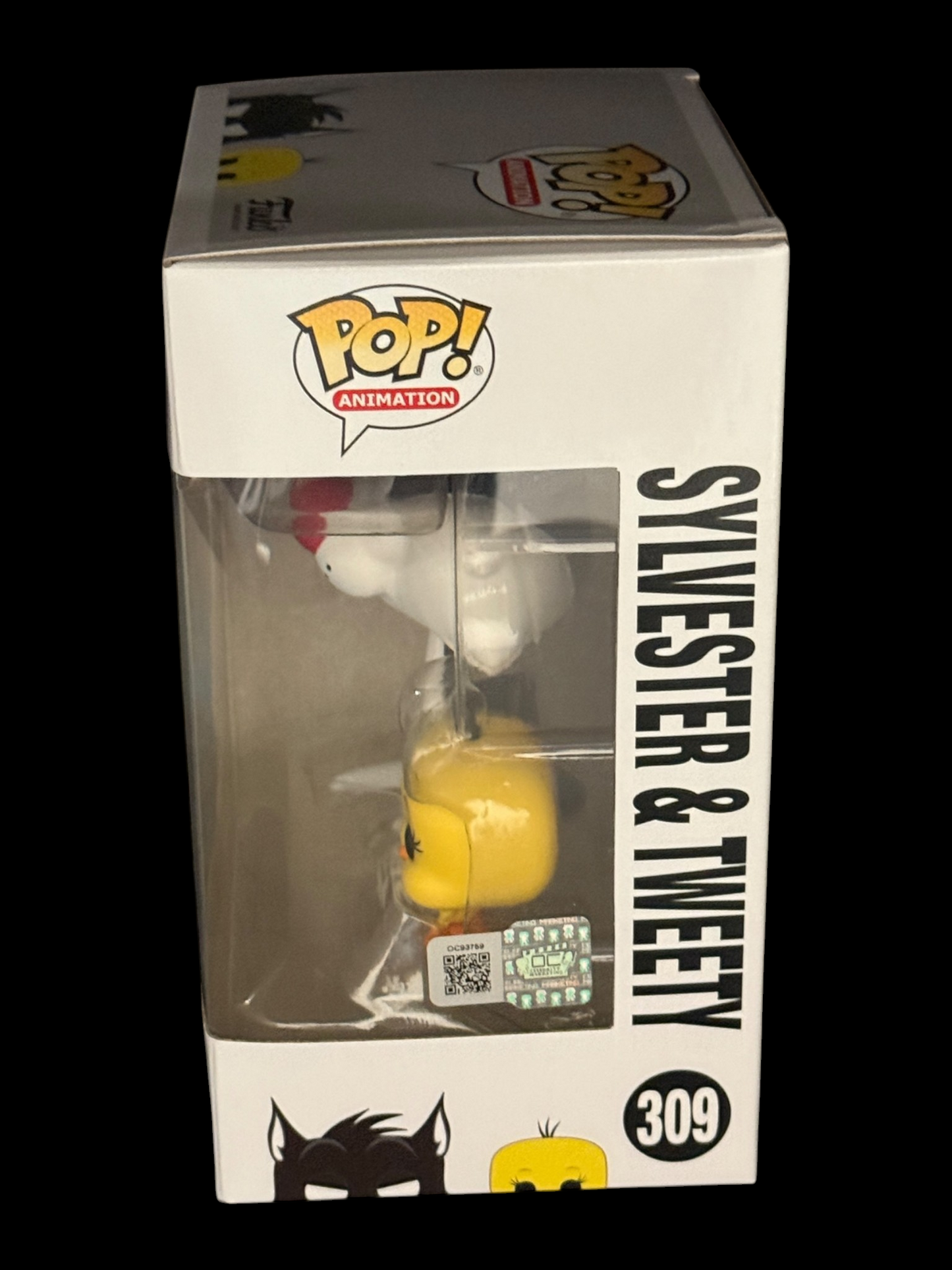 Jeff Bergman signed Looney Tunes Sylvester & Tweety Funko Pop! 309 Blue