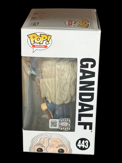Sir Ian McKellen signed Lord of the Rings Gandalf Funko Pop! 443 Yellow CN