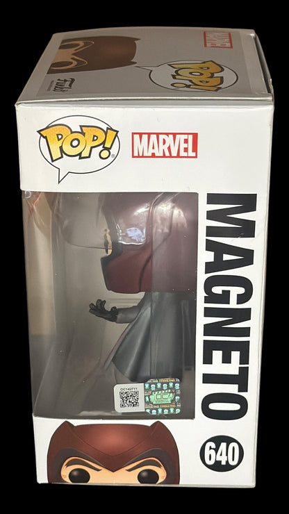 Ian McKellen signed Marvel Magneto Funko Pop! #640