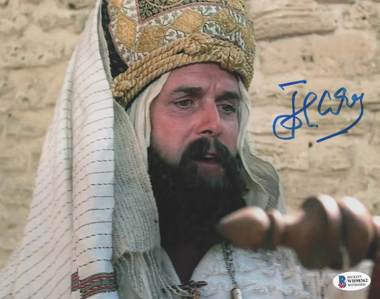 John Cleese signed 8x10 Monty Python's Life of Brian High Priest photo