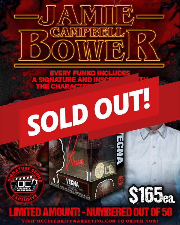 Jamie Campbell Bower Signature Series: Netflix Stranger Things Vecna Funko Pop! #1806 (#/50)