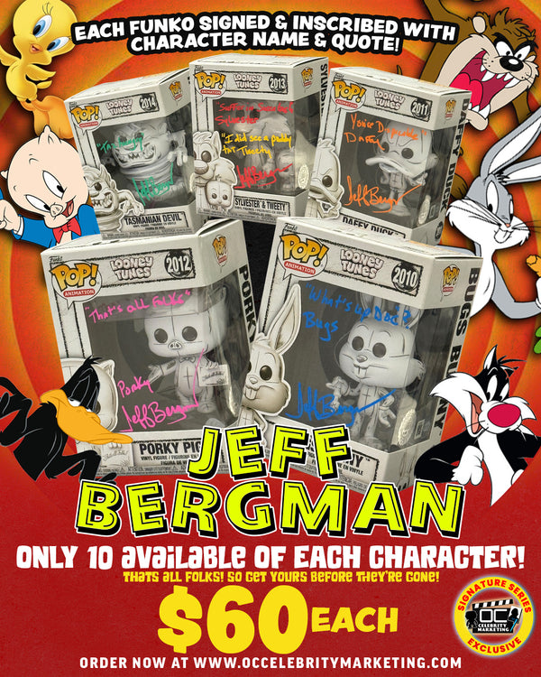 Jeff Bergman Looney Tunes Signature Series Funko Pops (#/10)
