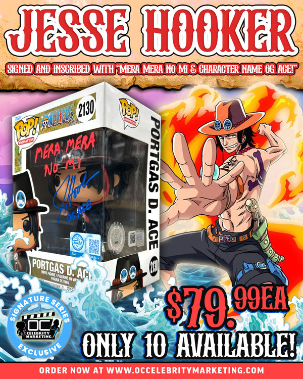 Jesse Hooker: One Piece Portgas D. Ace Special Edition Funko Pop! (#/10)