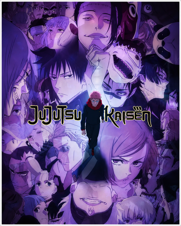 Michael Sorich signed JuJuTsu Kaisen Poster Image (8x10, 11x17) Pre-Order
