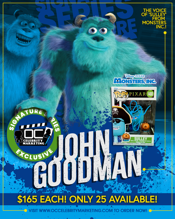 John Goodman Signature Series: Pixar Monsters Inc. Sulley Funko Pop! #1488 (#/25)