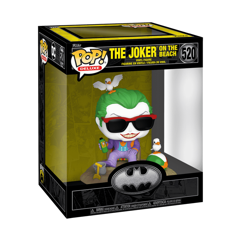 Jeff Bergman signed The Joker On The Beach Deluxe  Funko #520 (Pre-Order)