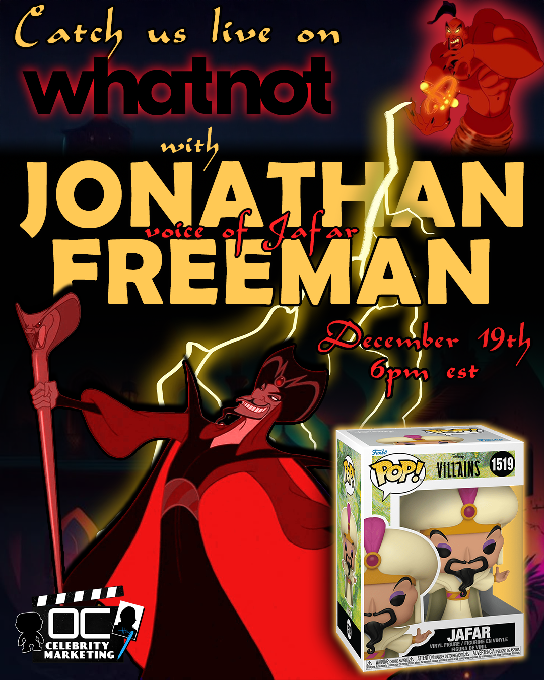 Jonathan Freeman Send In Option Pre-Order