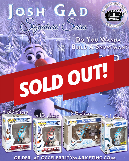 Josh Gad Signature Series: Disney Frozen & Frozen II Funko Pop!