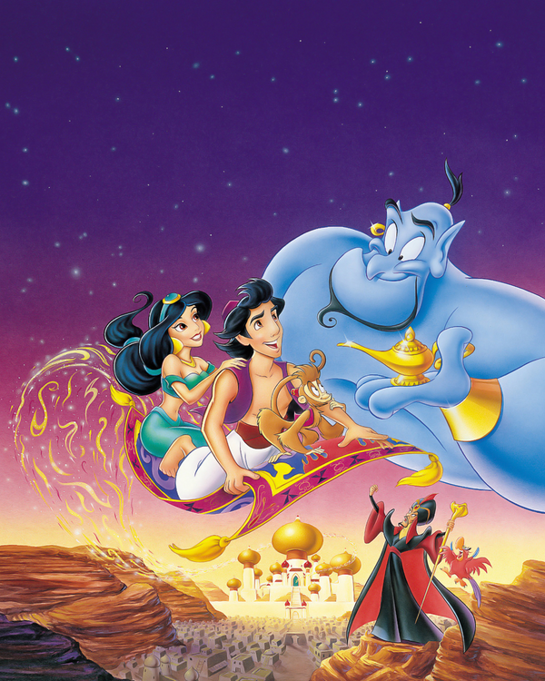Linda Larkin signed Aladdin & Jasmine Image #2 (8x10, 11x14) Pre-Order