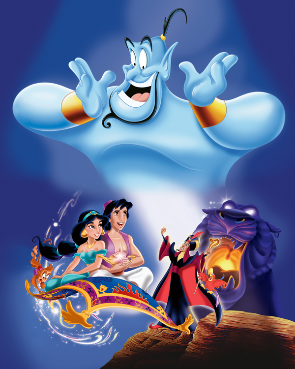 Linda Larkin signed Aladdin & Jasmine Image #3 (8x10, 11x14) Pre-Order