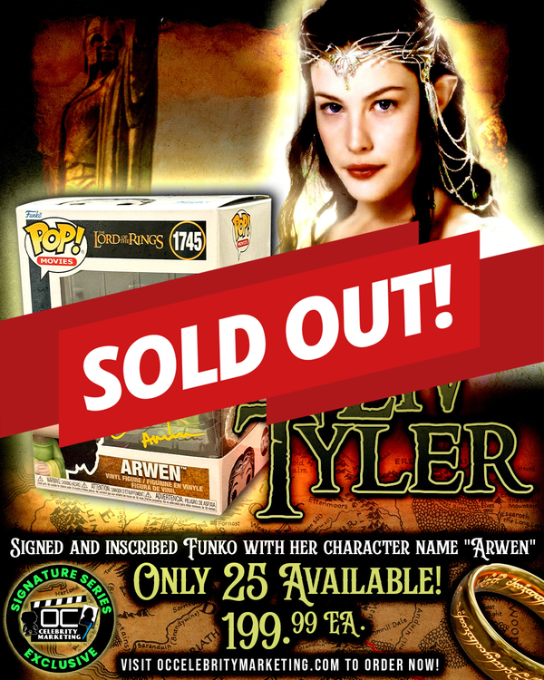 Liv Tyler Lord of The Rings Arwen Funko Pop! #1745 (#/25)