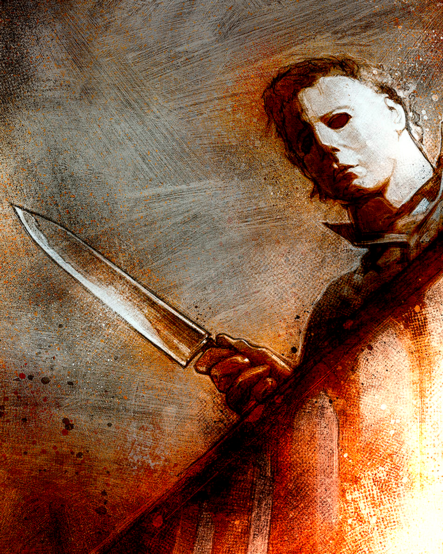 Tony Moran Signed Halloween Michael Myers Art Print Photo (8x10, 11x14) Pre-Order
