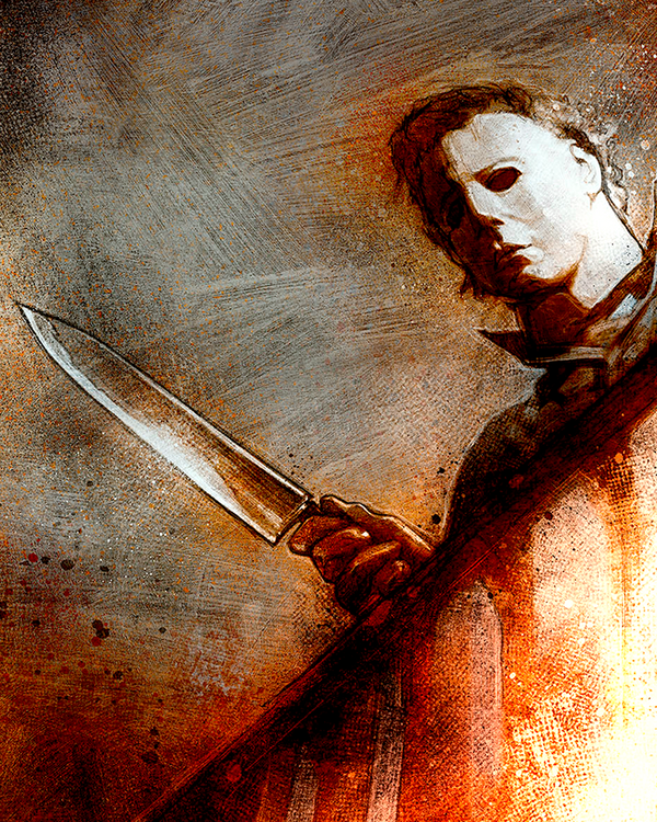 Tony Moran Signed Halloween Michael Myers Art Print Photo (8x10, 11x14) Pre-Order