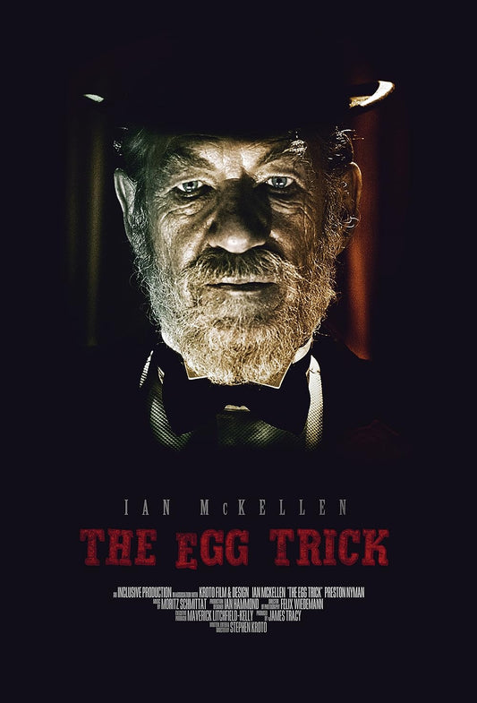 Ian McKellen signed The Egg Trick Poster Image (8x10, 11x17) Pre-Order