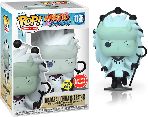 Neil Kaplan signed Naruto Shippuden Madara Uchiha (Six Paths) Funko Pop! #1196 (Pre-Order)
