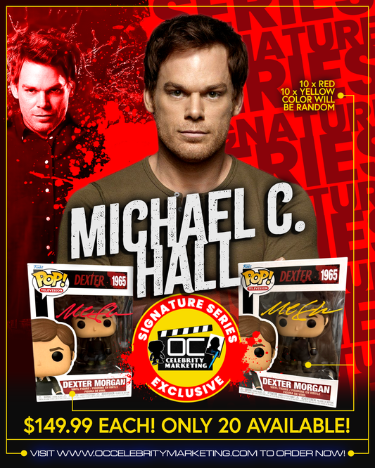 Michael C. Hall Signature Series: Dexter Morgan Funko Pop! #1965 (#/10)