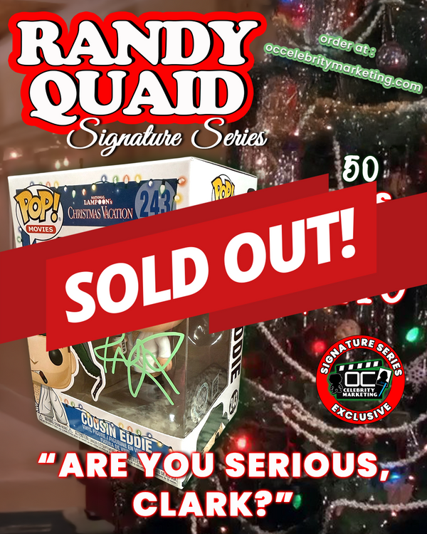 Randy Quaid Signature Series Cousin Eddie Funko Pop! #243 "Are You Serious, Clark?" #/50