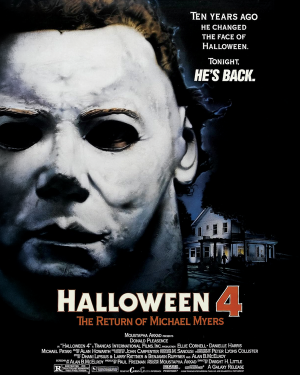 Tom Morga signed Halloween 4 Poster Image (8x10, 11x17) Pre-Order