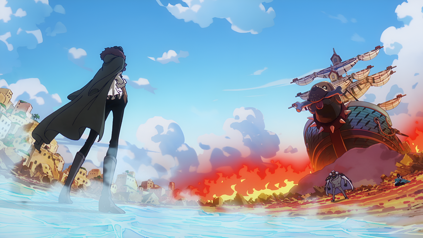 Brian Mathis signed One Piece Monkey D. Garp Image #9 (8x10, 11x14) Pre-Order