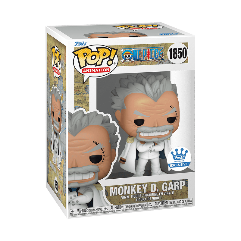 Brian Mathis signed One Piece Funko.com Exclusive Monkey D. Garp Funko Pop! #1850 (Pre-Order)