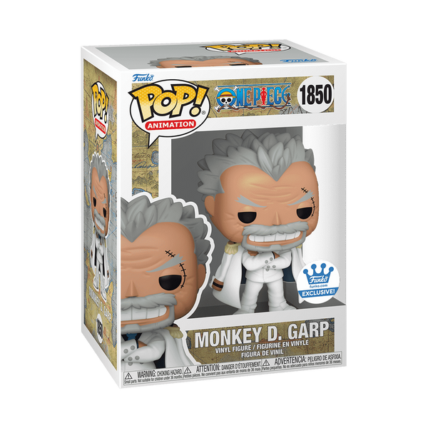Brian Mathis signed One Piece Funko.com Exclusive Monkey D. Garp Funko Pop! #1850 (Pre-Order)